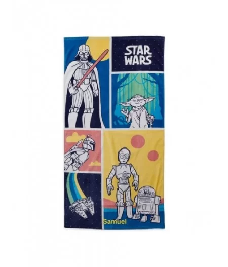 Star Wars Beach Towel – Personalized $6.40 BED & BATH