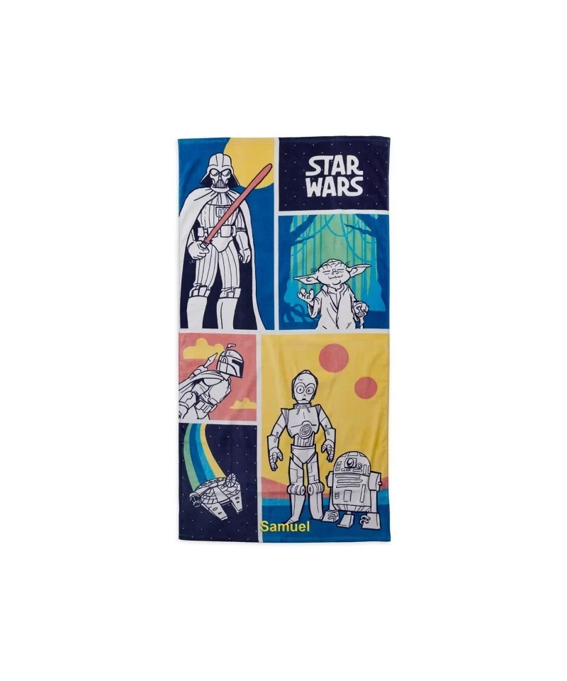 Star Wars Beach Towel – Personalized $6.40 BED & BATH