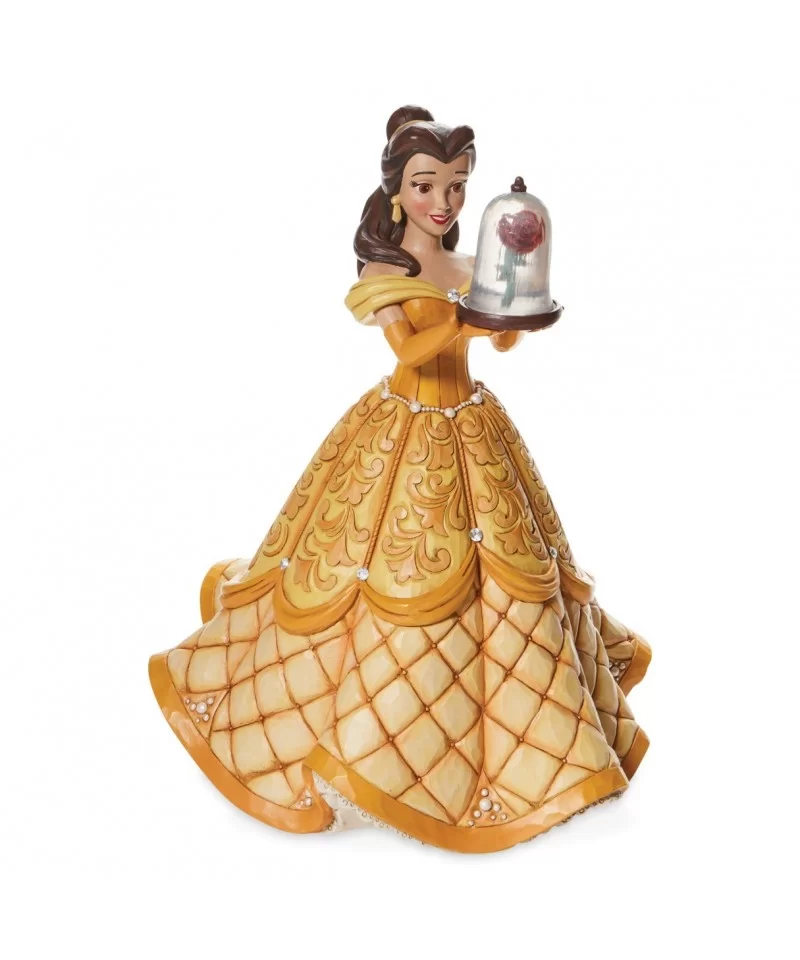 Belle ''A Rare Rose'' Deluxe Figure by Jim Shore – Beauty and the Beast $59.20 COLLECTIBLES