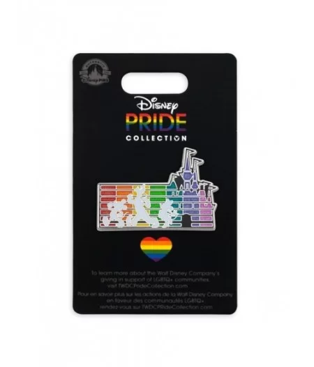 Disney Pride Collection Mickey Mouse and Friends Fantasyland Castle Pin $5.04 COLLECTIBLES