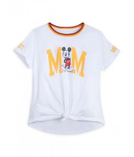 Mickey Mouse Knotted T-Shirt for Adults $7.39 WOMEN