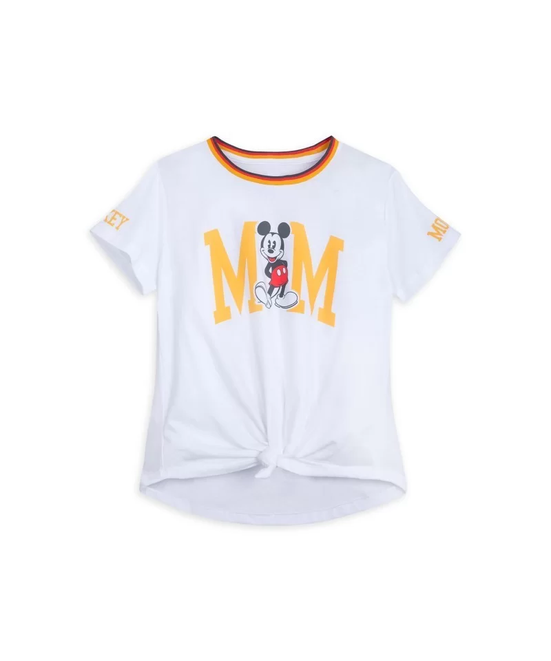 Mickey Mouse Knotted T-Shirt for Adults $7.39 WOMEN