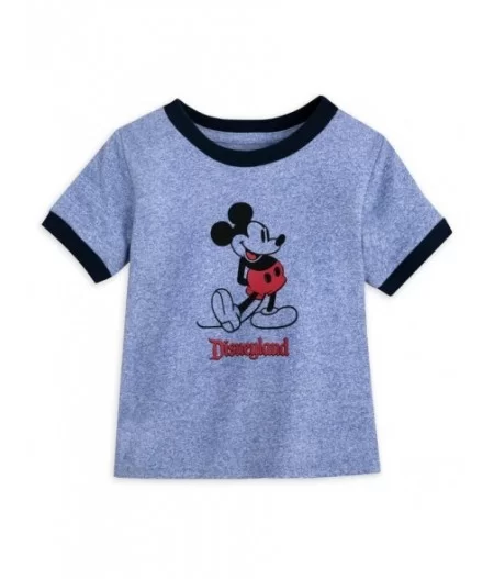 Mickey Mouse Classic Ringer T-Shirt for Baby – Disneyland – Blue $5.44 GIRLS