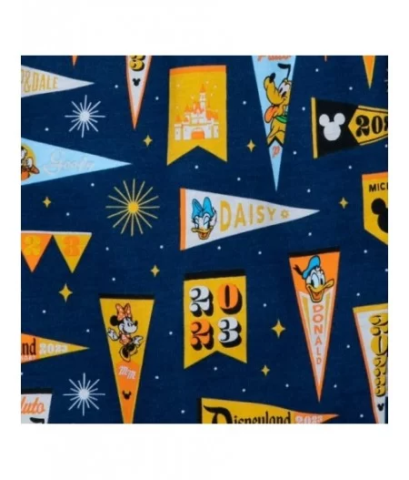 Mickey Mouse and Friends Pennant Flag Sleep Shorts for Adults – Disneyland 2023 $11.54 MEN