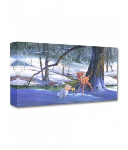 Bambi ''First Hint of Spring'' Giclée by Michael Humphries $43.19 COLLECTIBLES