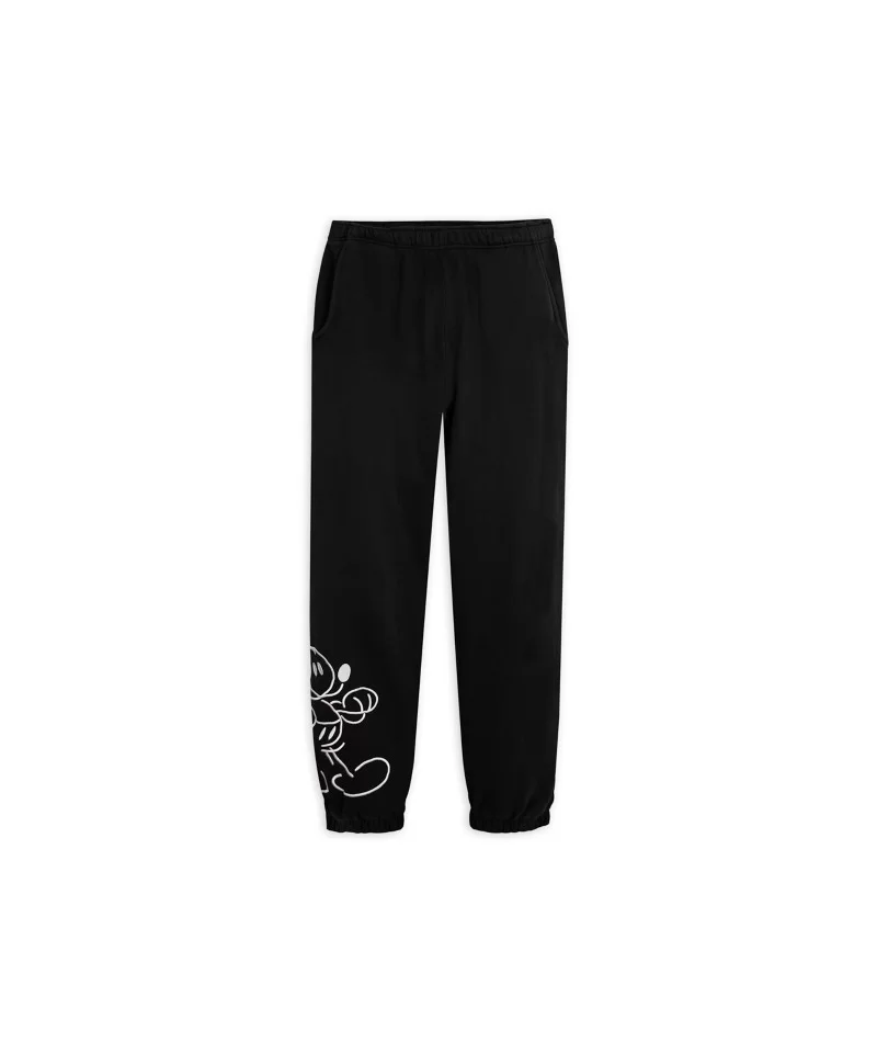 Mickey Mouse Genuine Mousewear Sweatpants for Adults – Black $16.12 MEN