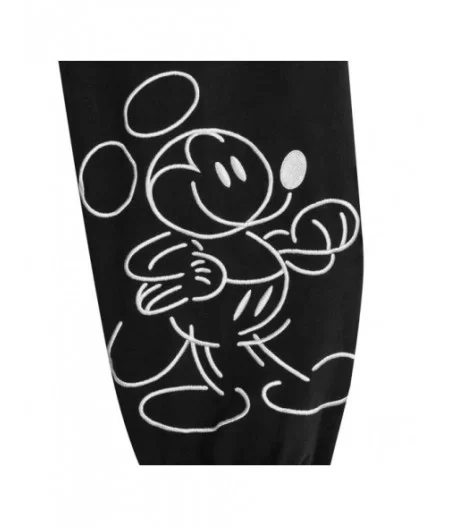 Mickey Mouse Genuine Mousewear Sweatpants for Adults – Black $16.12 MEN