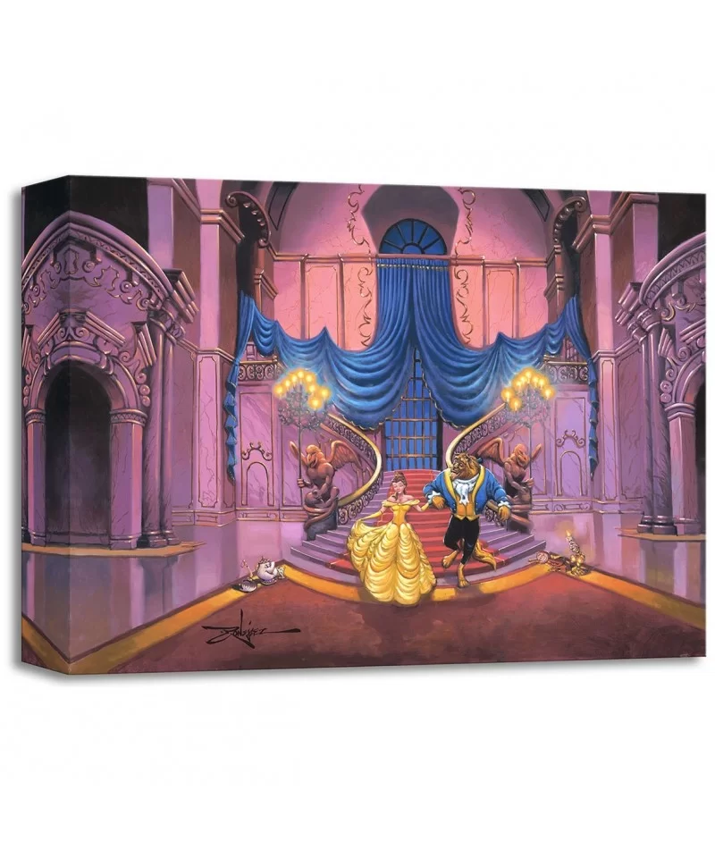 Beauty and the Beast ''Tale as Old as Time'' Giclée by Rodel Gonzalez $55.18 COLLECTIBLES