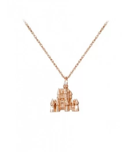 Disney Castle Necklace – 18 Karat Gold and Diamond $876.00 ADULTS