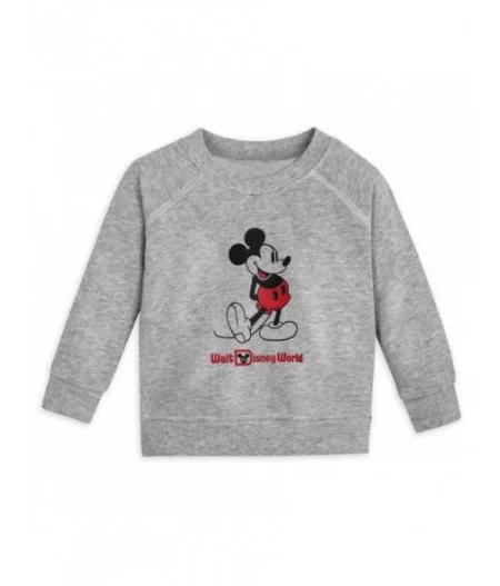 Mickey Mouse Classic Sweatshirt for Baby – Walt Disney World – Gray $6.69 BOYS