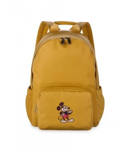 Mickey Mouse Genuine Mousewear Embroidered Backpack – Gold $10.64 KIDS