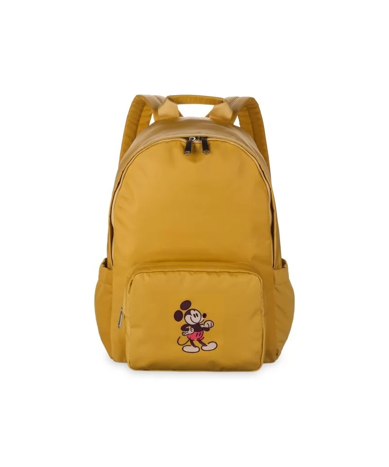 Mickey Mouse Genuine Mousewear Embroidered Backpack – Gold $10.64 KIDS