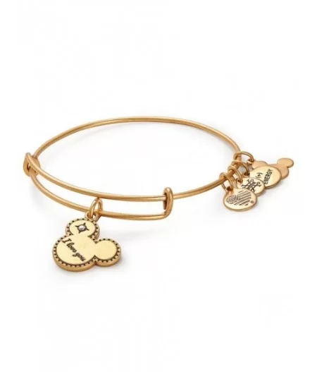 Mickey Mouse Icon ''I Love You'' Bangle by Alex and Ani $12.32 ADULTS