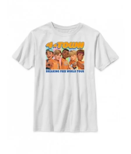 4★Town ''Breaking Free World Tour'' T-Shirt for Kids – Turning Red $6.40 BOYS