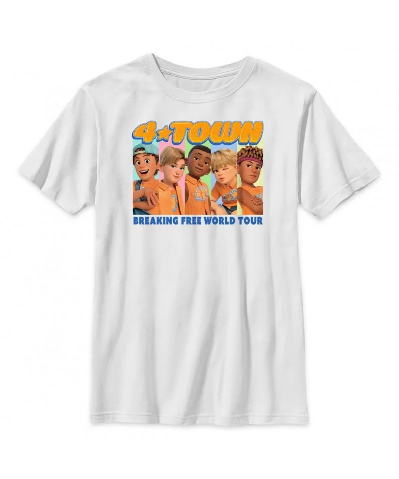 4★Town ''Breaking Free World Tour'' T-Shirt for Kids – Turning Red $6.40 BOYS